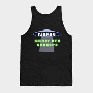 NUFOG - Nerdy UFO Grandpa Tank Top